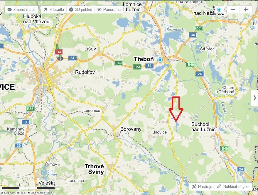 Chata U Rybnika Novy Lipnicky Třeboň المظهر الخارجي الصورة